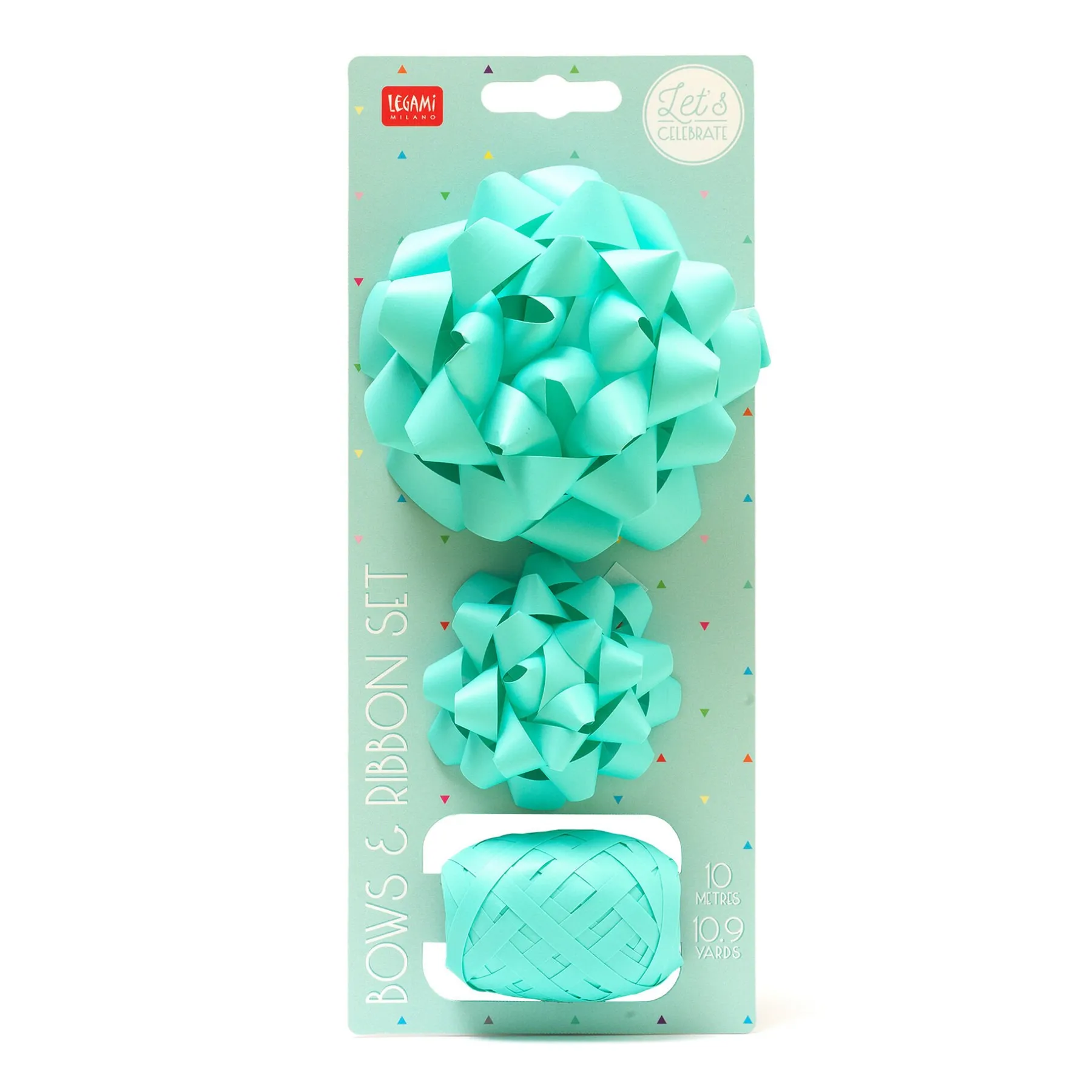 Legami Zum Verpacken Von Geschenken*Set aus zwei Schleifen und einer Rolle Schleifenband