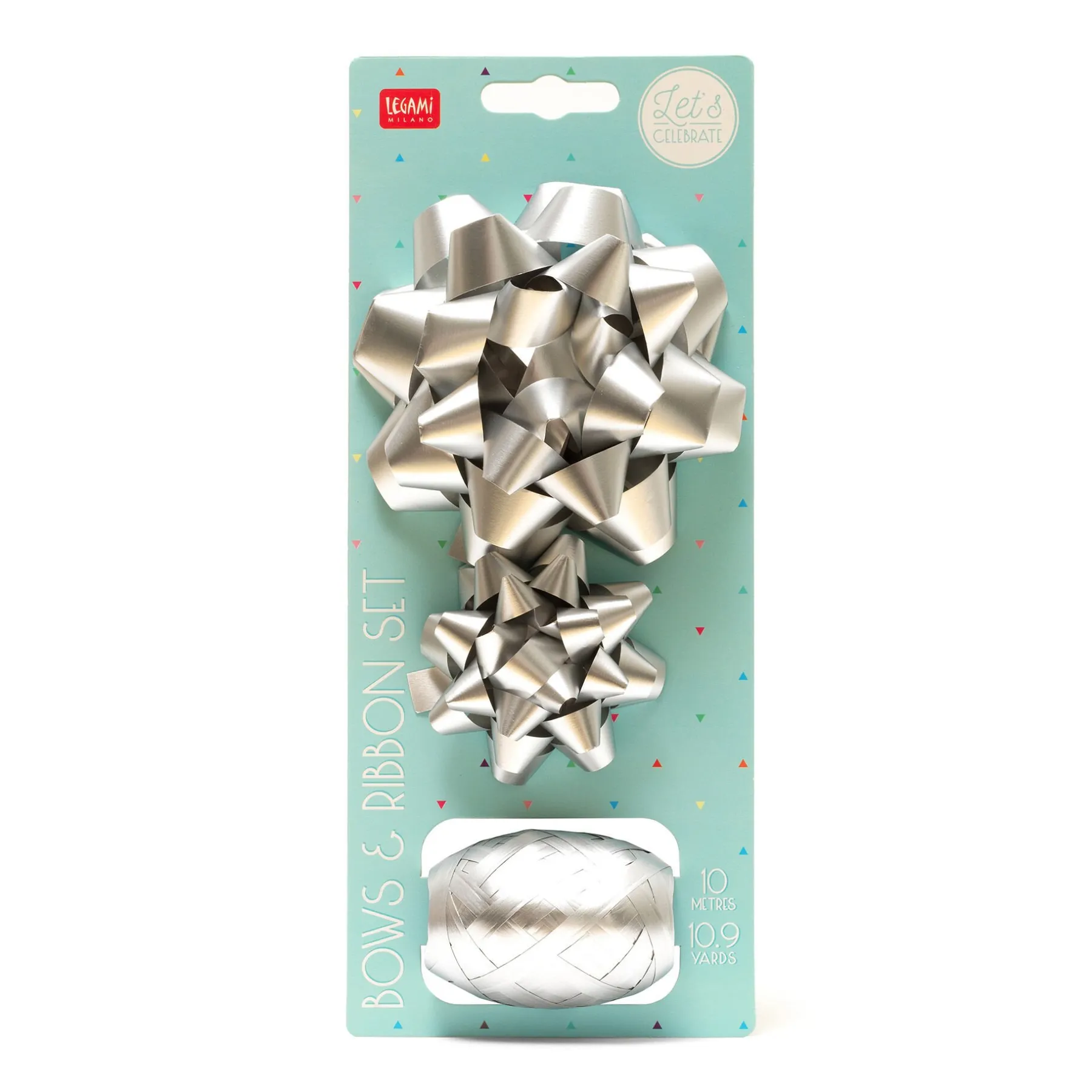 Legami Zum Verpacken Von Geschenken*Set aus zwei Schleifen und einer Rolle Schleifenband