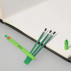 Legami Erasables Stifte Nachfüllminen|Löschbare Stifte*Set Löschbarer Stift Dino mit grüner Ersatzmine