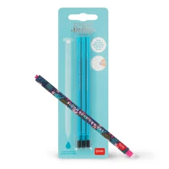 Legami Erasables Stifte Nachfüllminen|Löschbare Stifte*Set Löschbarer Stift Flora mit türkisfarbener Ersatzmine