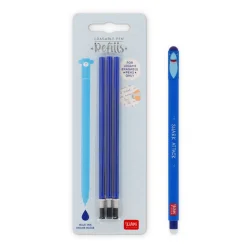Legami Erasables Stifte Nachfüllminen|Löschbare Stifte*Set Löschbarer Stift Shark mit blauer Ersatzmine