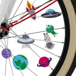 Legami Fahrrad-Accessoires*Set mit 30 Dekorationen für Fahrradspeichen