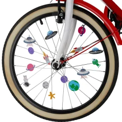 Legami Fahrrad-Accessoires*Set mit 30 Dekorationen für Fahrradspeichen