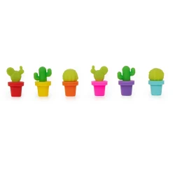 Legami Weitere Küchen-Accessoires|Cocktail Hour*Set mit 6 Glasmarkern