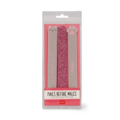 Legami Beauty-Accessoires*Set mit 3 Nagelfeilen - Nails Before Males