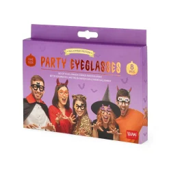 Legami Party-Accessoires*Set mit 8 Papierbrillen
