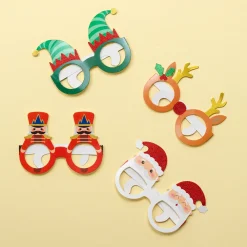 Legami Party-Accessoires*Set mit 8 Weihnachtsbrillen aus Papier