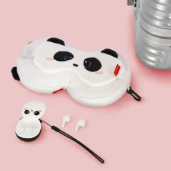 Legami Kopfhörer Und Zubehör|Reise-Accessoires*Set Reisekissen Panda und Kabellose Kopfhörer Panda