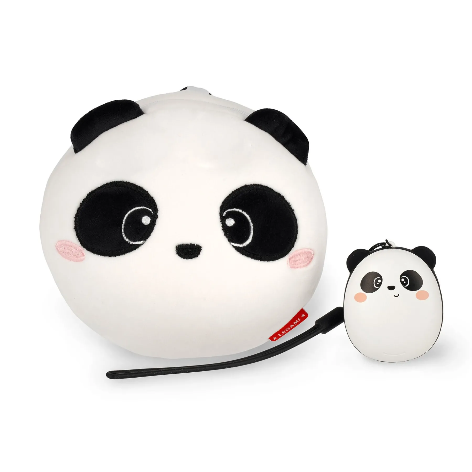 Legami Kopfhörer Und Zubehör|Reise-Accessoires*Set Reisekissen Panda und Kabellose Kopfhörer Panda