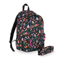 Legami Rucksäcke|Federmäppchen*Set Rucksack und Etui Wildflowers