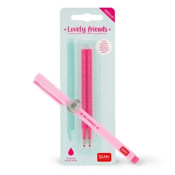 Legami Gelstifte Nachfüllminen Lovely Friends|Kugelschreiber Und Gelstifte*Set Stift Lovely Kitty mit Rosa Ersatzmine