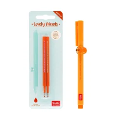 Legami Gelstifte Nachfüllminen Lovely Friends|Kugelschreiber Und Gelstifte*Set Stift Lovely Tiger mit Orange Ersatzmine