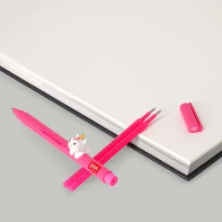 Legami Gelstifte Nachfüllminen Lovely Friends|Kugelschreiber Und Gelstifte*Set Stift Lovely Unicorn mit Neonrosa Ersatzmine