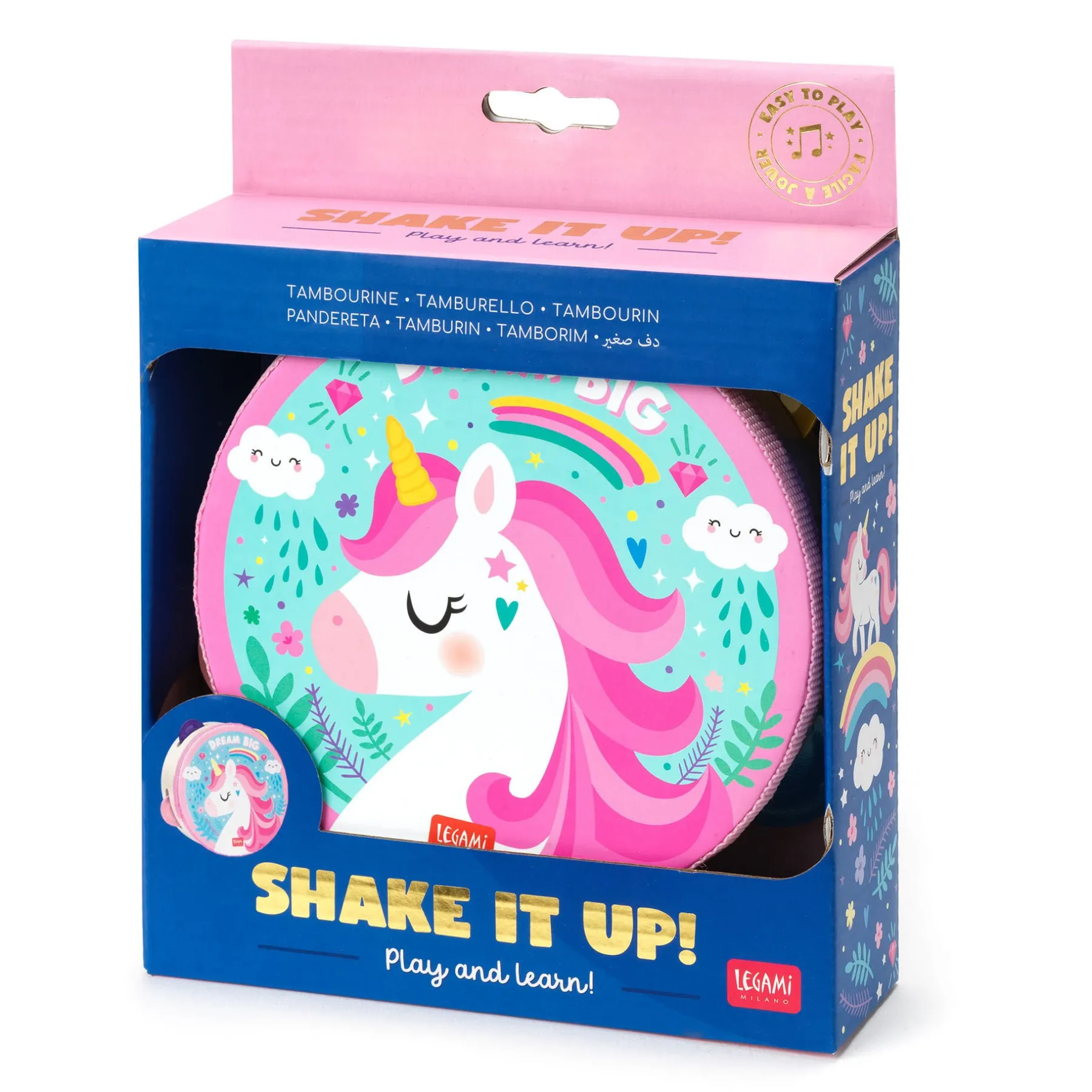 Kinder Legami Spiele Für Kinder*Tamburin - Shake it Up!