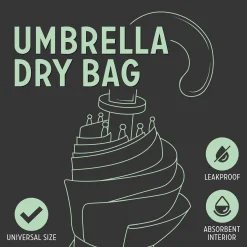 Legami Weitere Accessoires|Reise-Accessoires*Tropfsichere Regenschirmhülle - Umbrella Dry Bag