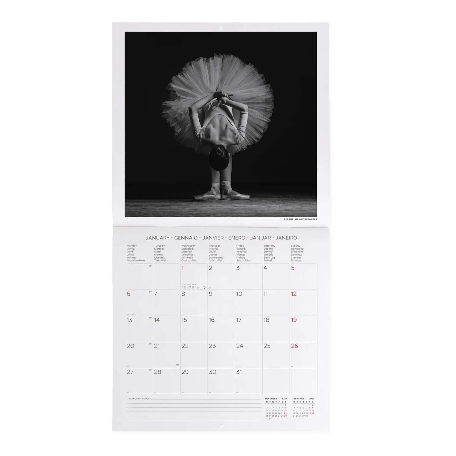 Legami Wandkalender*Wandkalender 2025 - 30 x 29 cm