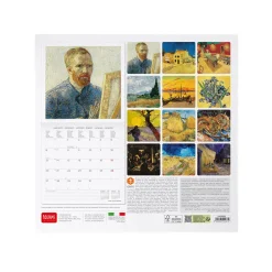 Legami Wandkalender*Wandkalender 2025 - 30 x 29 cm