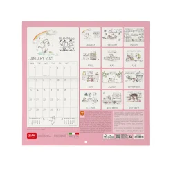 Legami Wandkalender*Wandkalender 2025 - 30 x 29 cm