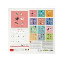Legami Wandkalender*Wandkalender 2025 - 30 x 29 cm