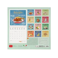Legami Wandkalender*Wandkalender 2025 - 30 x 29 cm