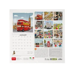 Legami Wandkalender*Wandkalender 2025 - 30 x 29 cm