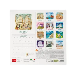 Legami Wandkalender*Wandkalender 2025 - 30 x 29 cm