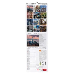 Legami Wandkalender*Wandkalender 2025 - 16 x 49 cm