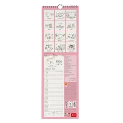 Legami Wandkalender*Wandkalender 2025 - 16 x 49 cm