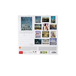Legami Wandkalender*Wandkalender 2025 - 18 x 18 cm