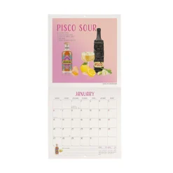 Legami Wandkalender*Wandkalender 2025 - 18 x 18 cm