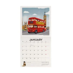 Legami Wandkalender*Wandkalender 2025 - 18 x 18 cm